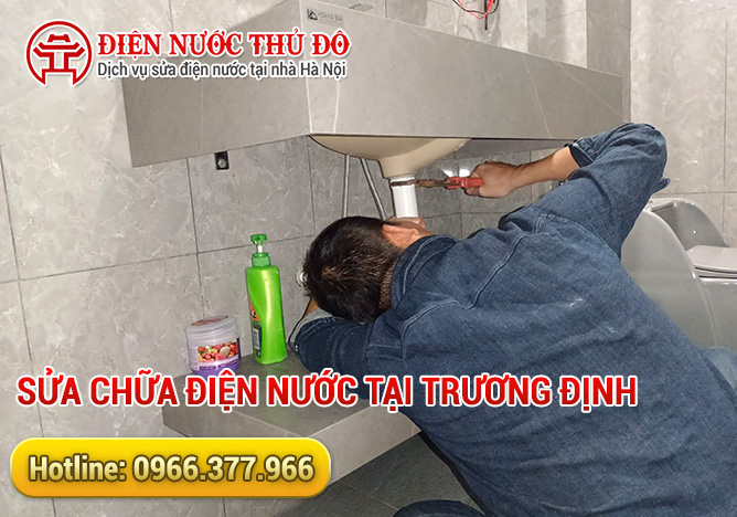 Sửa chữa điện nước tại Trương Định