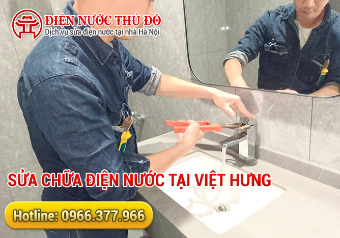 Sửa chữa điện nước tại Việt Hưng
