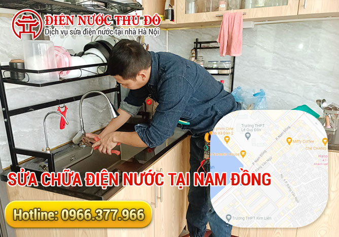Sửa chữa điện nước tại Nam Đồng