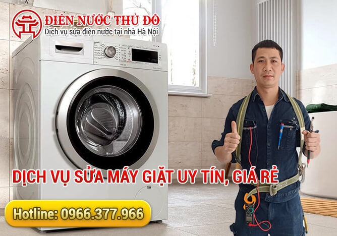 Dịch vụ Sửa máy giặt uy tín, giá rẻ
